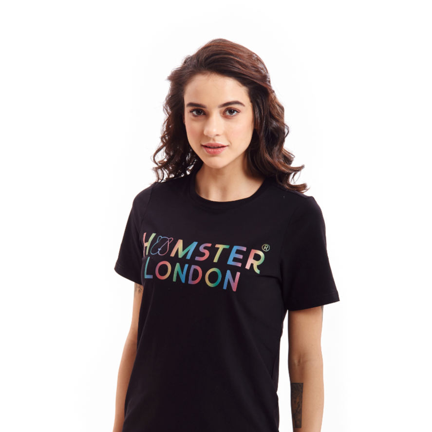 Hamster London Multi Tees Black