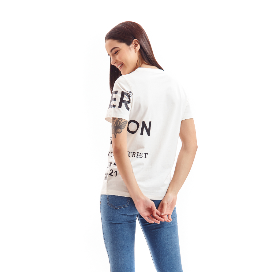 Hamster London Street Tees White