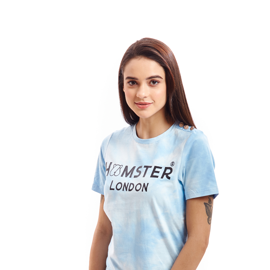 Hamster London Tie Dye Blue