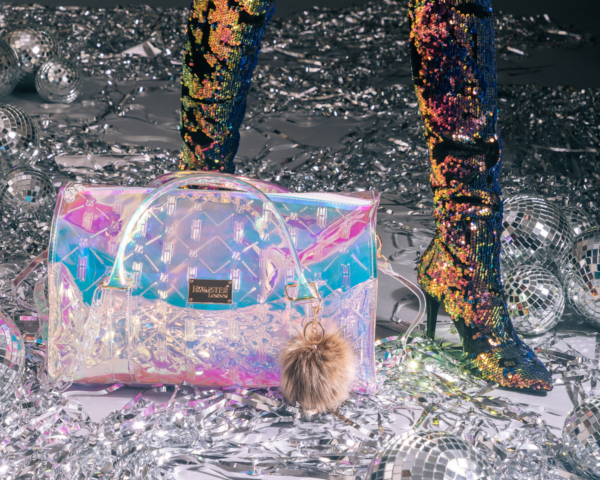 Hamster London Raver Duffle Bag White Large