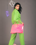 HL Raver Tote Bag Pink With Personalization