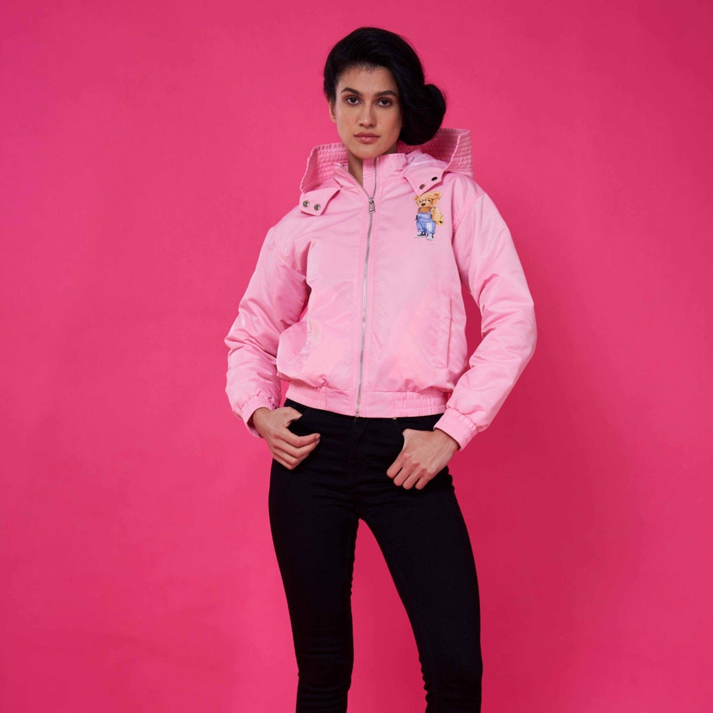 HL Ted H Bomber Jacket Pink