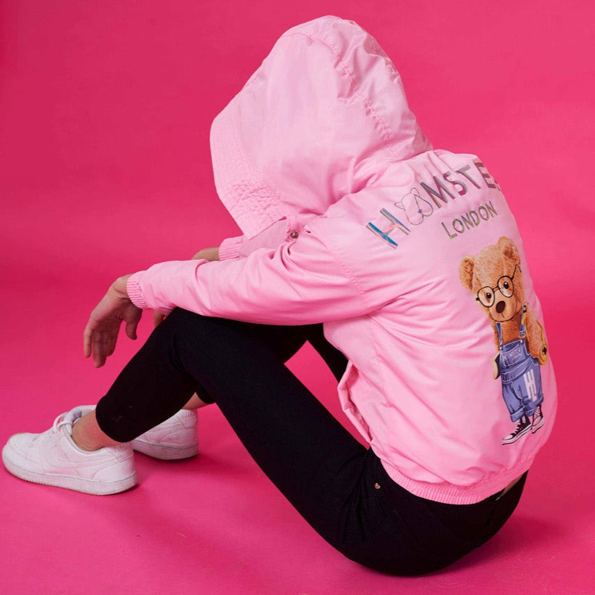 HL Ted H Bomber Jacket Pink