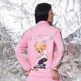 Hamster London Ted H Classic Ted Zipper Jacket Pink