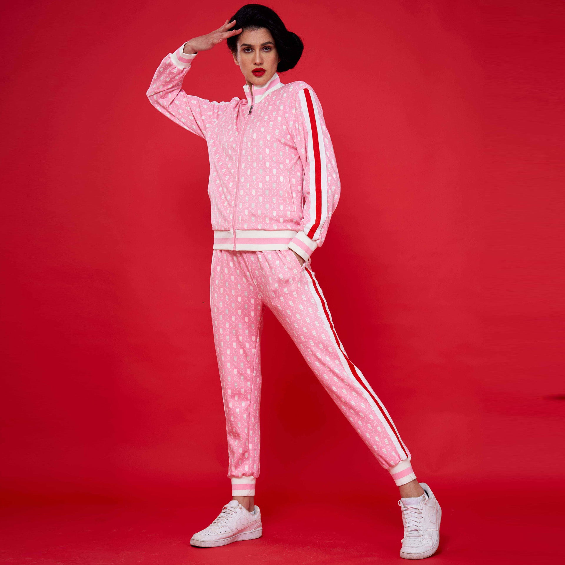 Hamster London Classic Tracksuit  Pink