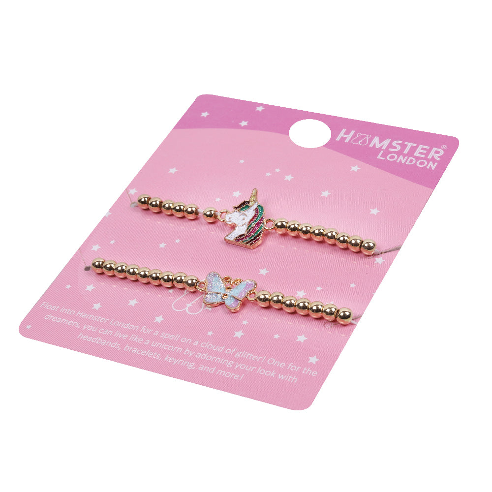 Hamster London BFF Unicorn Bracelets