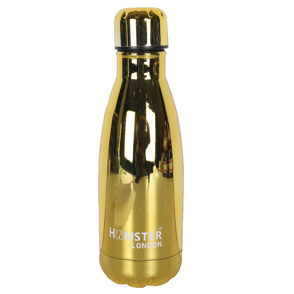 Hamster London Hype Neon Insulated Bottle Gold 350ml