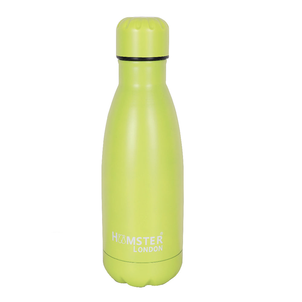 Hamster London Hype Neon Insulated Bottle Yellow 350ml