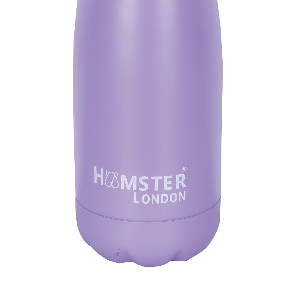 Hamster London Hype Neon Insulated Bottle Purple 350ml