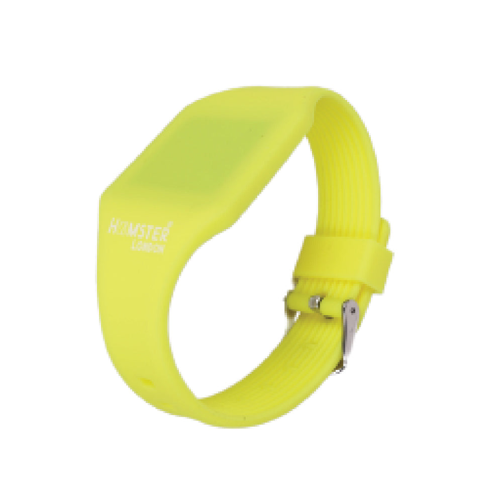 Silicon Digital LED Band Hype Neon Watch Yellow