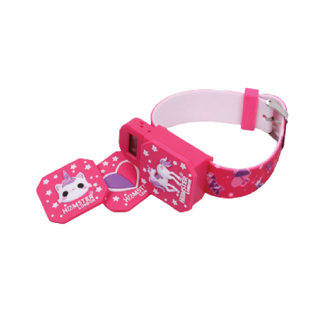 Hamster London Teeny Watch Hello kitty Pink