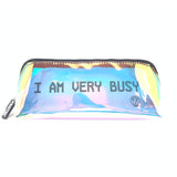 Makeup Pouch I Am Very Busy Black