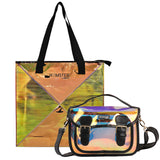 HL Classic Tote Bag Black With Sling Bag