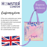 HL Classic Tote Bag Purple With Personalization
