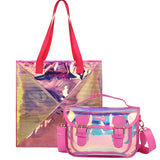 HL Classic Tote Bag Pink With Sling bag