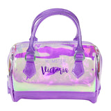 Hamster London Holo Sling Purple Classic Duffle With Personalization