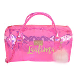 Hamster London Raver Duffle Bag Pink Large With personalization