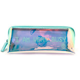 HL Tote Bag Green With Busy Pouch Aqua